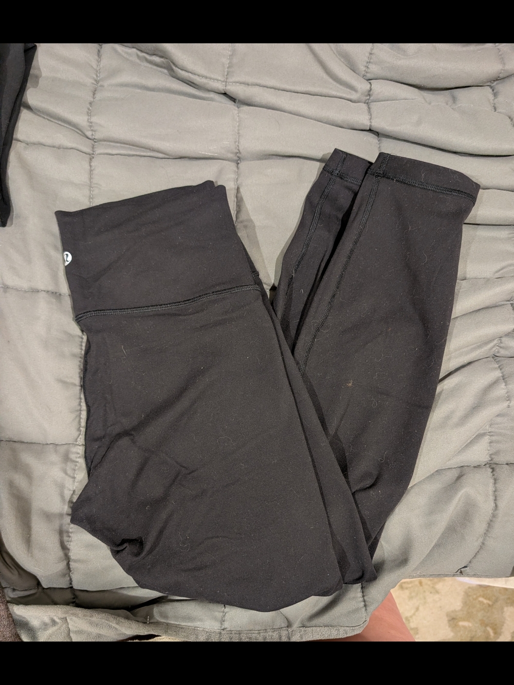 lululemon athletica Black High-Rise Full Length Leggings